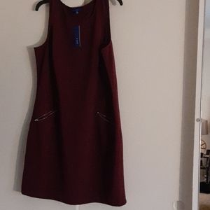Romper burgundy/wine